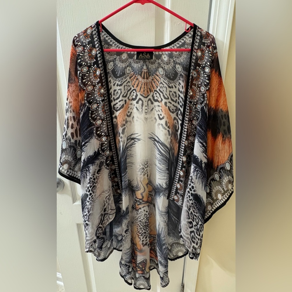 Women's Multicolor Kimono